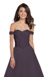 Alyce 60374 Black-Plum