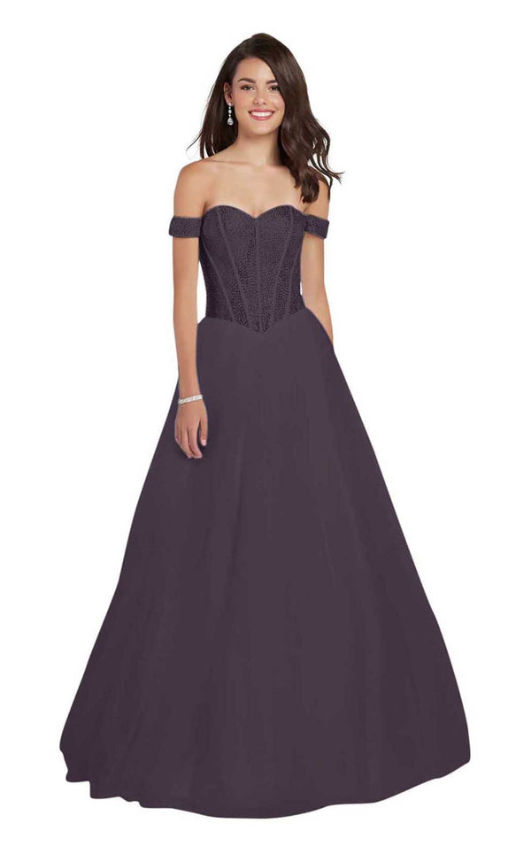 Alyce 60374 Black-Plum