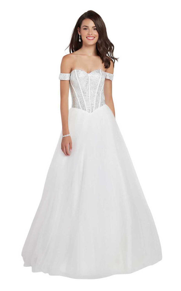 Alyce 60374 Diamond White
