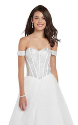 Alyce 60374 Diamond White