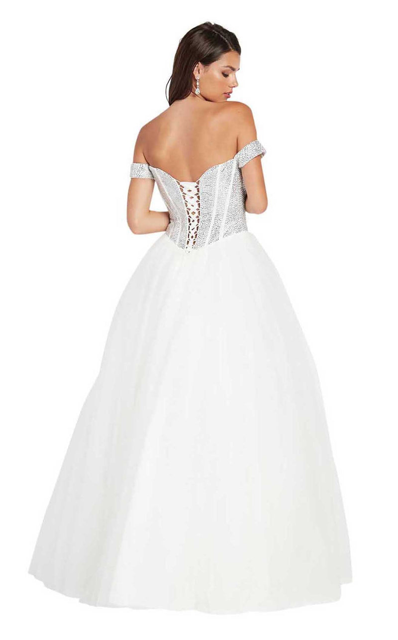 Alyce 60374 Diamond White