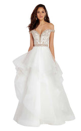 Alyce 60377 Ivory/Gold