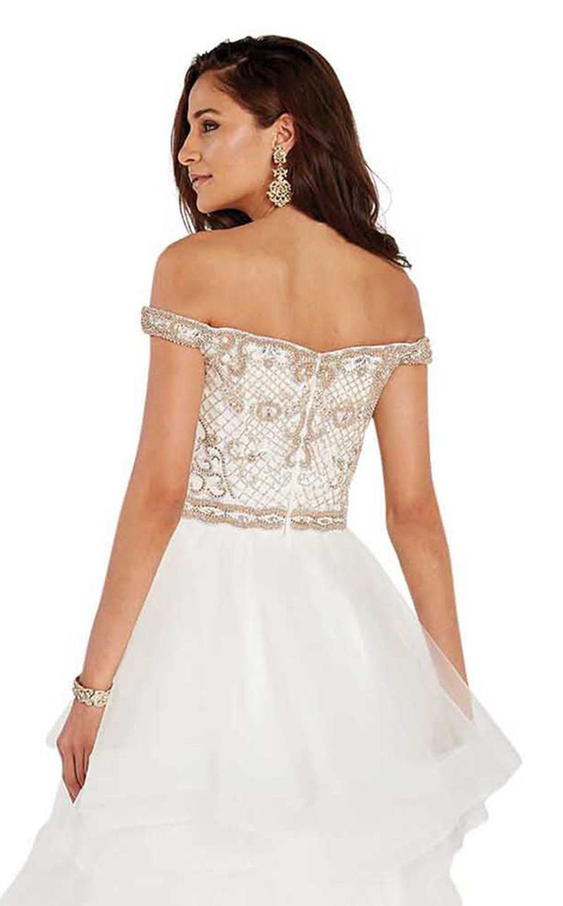 Alyce 60377 Ivory/Gold