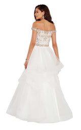 Alyce 60377 Ivory/Gold