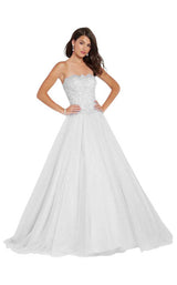 Alyce 60384 Diamond White Solid