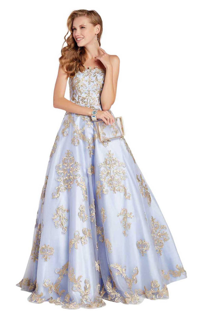 Alyce 60396 Periwinkle-Gold
