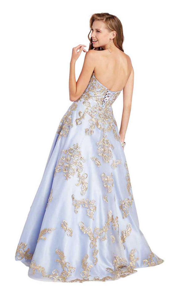 Alyce 60396 Periwinkle-Gold