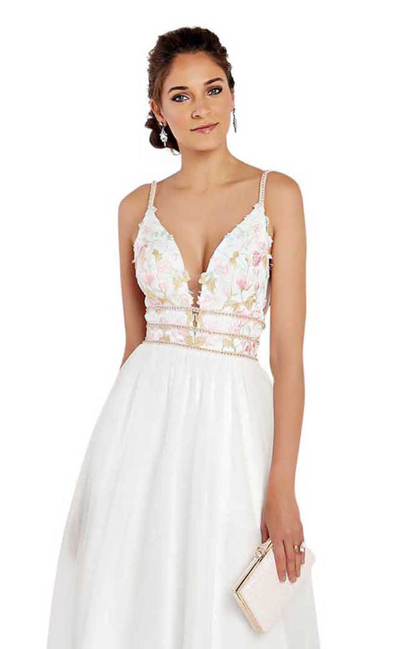 Alyce 60466 Diamond-White-Pink