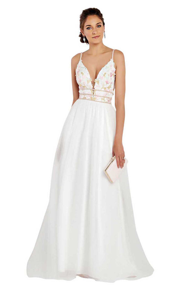 Alyce 60466 Diamond-White-Pink