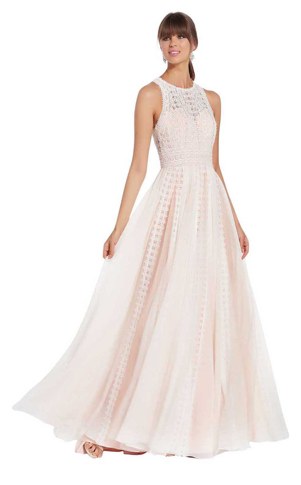 Alyce 60471 Ivory/Pink