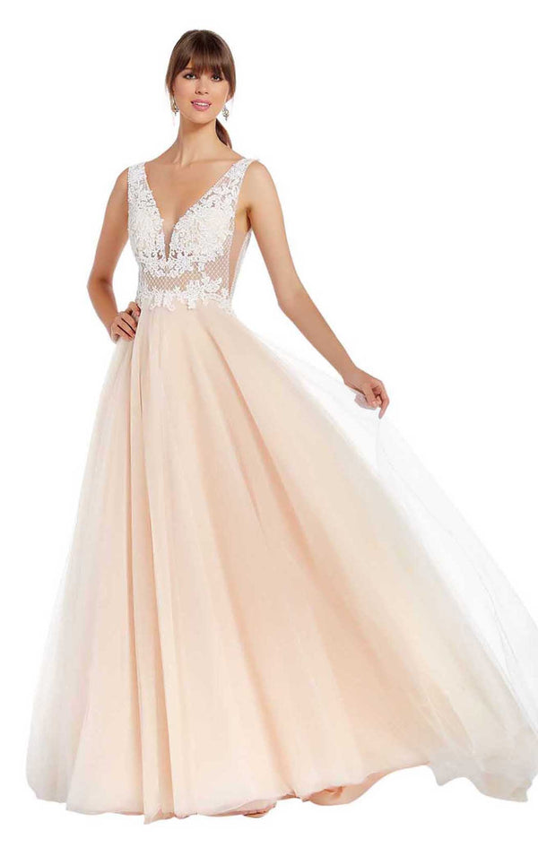 Alyce 60472 Ivory/Nude