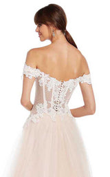 Alyce 60473 Ivory/Pink