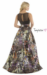 Temptation Dress 6048 Black Print