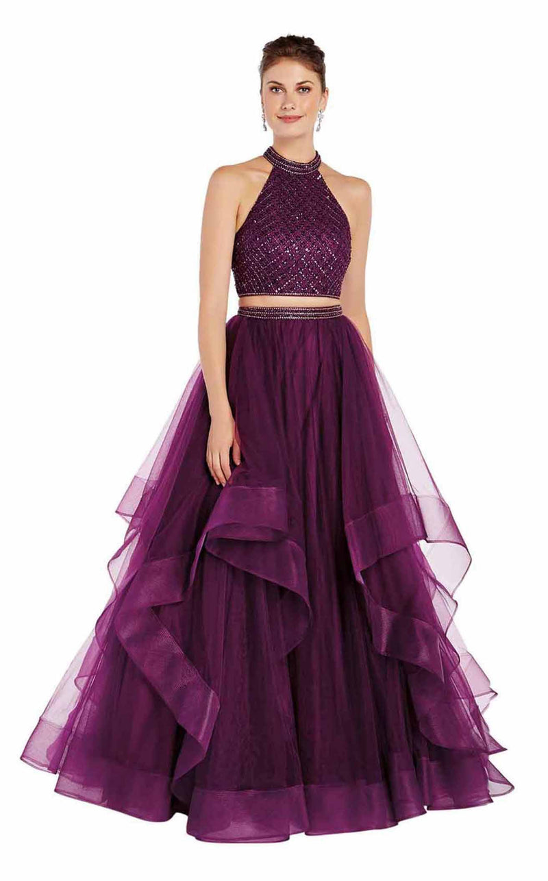 Alyce 60514 Black-Plum