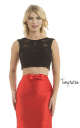 Temptation Dress 6051 Black/Red