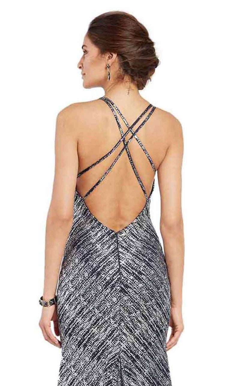 Alyce 60557 Navy/Silver