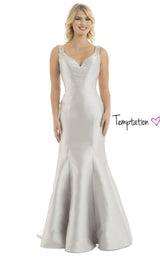 Temptation Dress 6075 Silver