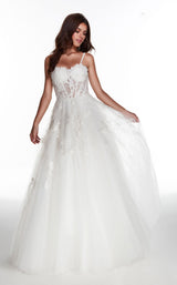 Alyce 60895 Diamond-White-Solid