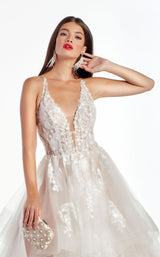 Alyce 60903 Diamond-White-Rose-Water