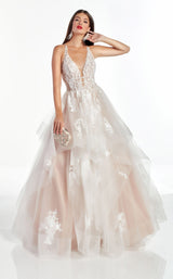 Alyce 60903 Diamond-White-Rose-Water