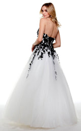 Alyce 61007 Diamond White/Black