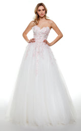 Alyce 61007 Diamond-White-Pink