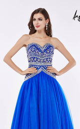 Angela and Alison 61018 Royal Blue