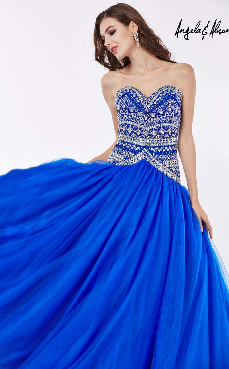 Angela and Alison 61018 Royal Blue
