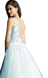 Jovani 61109 Light Blue