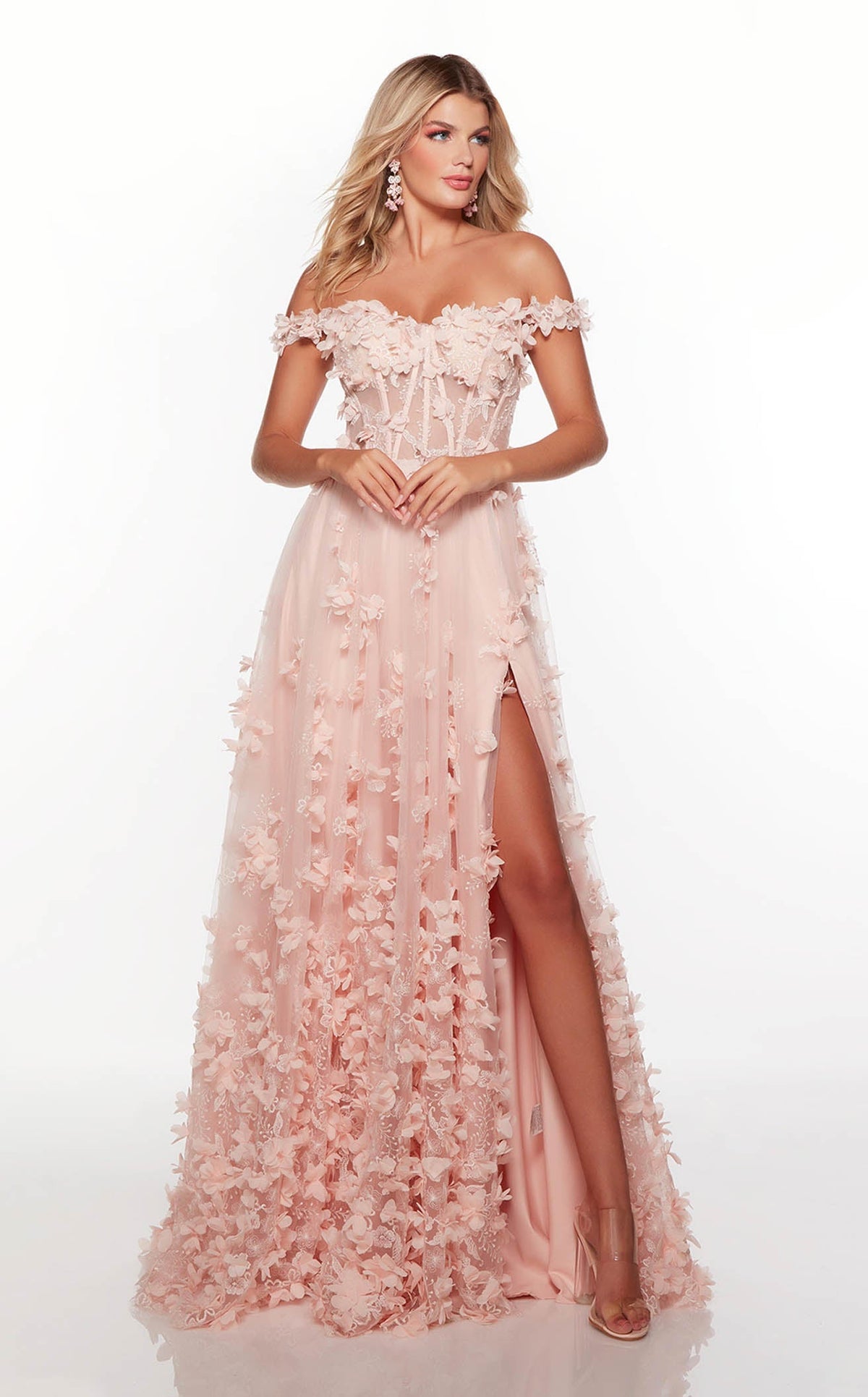 pink mod dress Pink Fitted Mermaid Dress and belt XS $45 – I Spy Mod main image 0