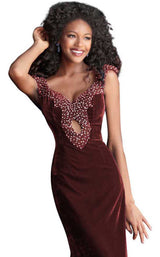 Jovani 61697 Burgundy