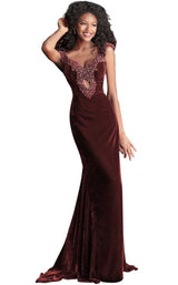 Jovani 61697 Burgundy