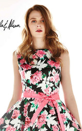 Angela and Alison 62041 Black/Floral