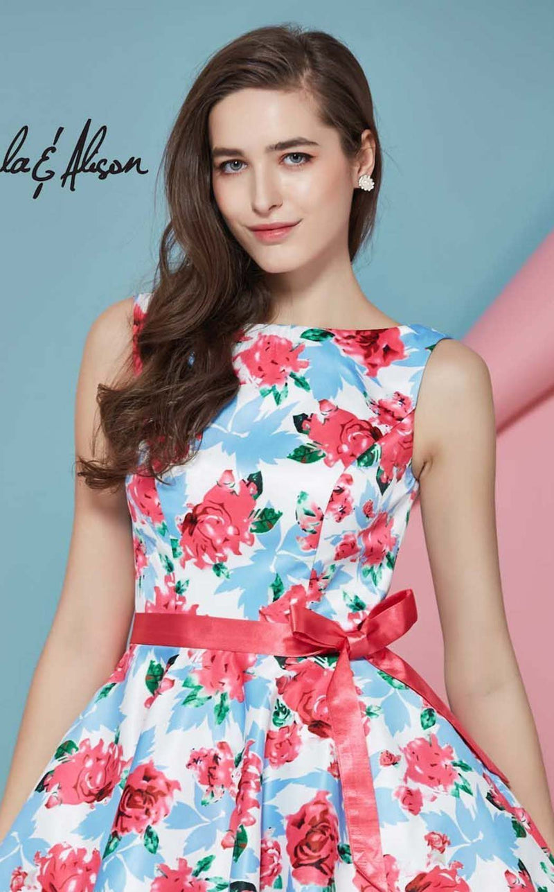 Angela and Alison 62041 Blue-Floral