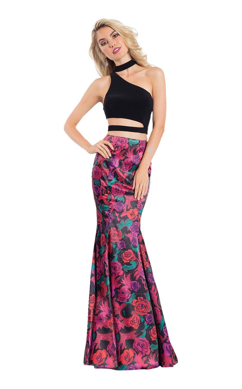 Rachel Allan 6208 Black-Multi