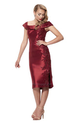 Mac Duggal 62261B Deep Red