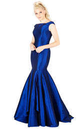 Mac Duggal 62398L Midnight Blue