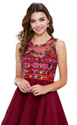 Nox Anabel 6239 Burgundy
