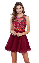 Nox Anabel 6239 Burgundy