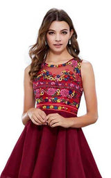 Nox Anabel 6239 Burgundy