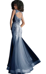 Jovani 62523 Navy/Navy