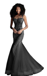 Jovani 62523 Black/Black