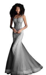 Jovani 62523 Nude/Silver