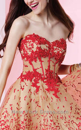 Alyce 4432 Red/Nude