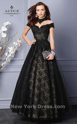 Alyce 5707 Black/Nude