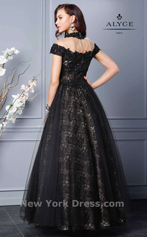 Alyce 5707 Black/Nude