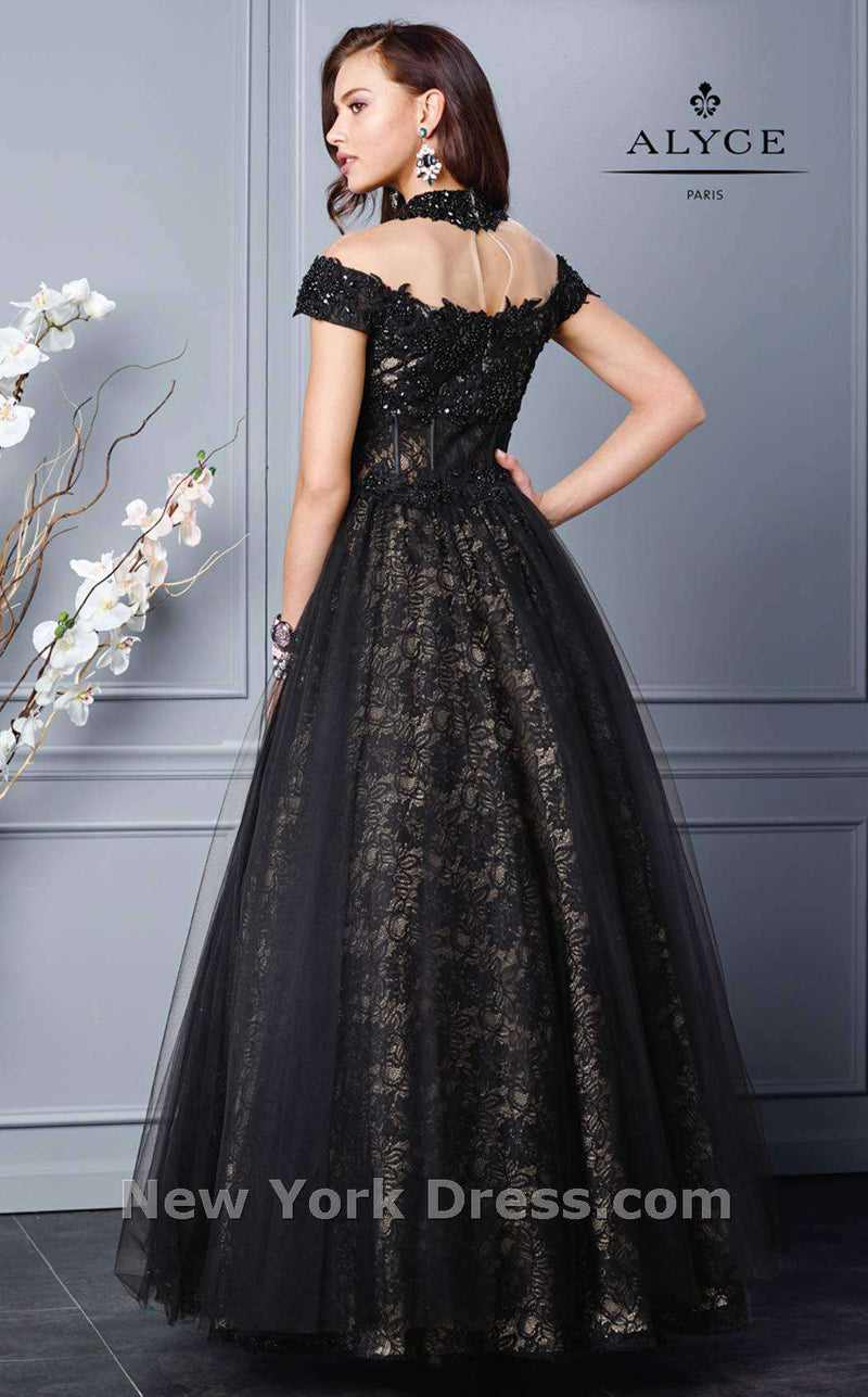 Alyce 5707 Black/Nude