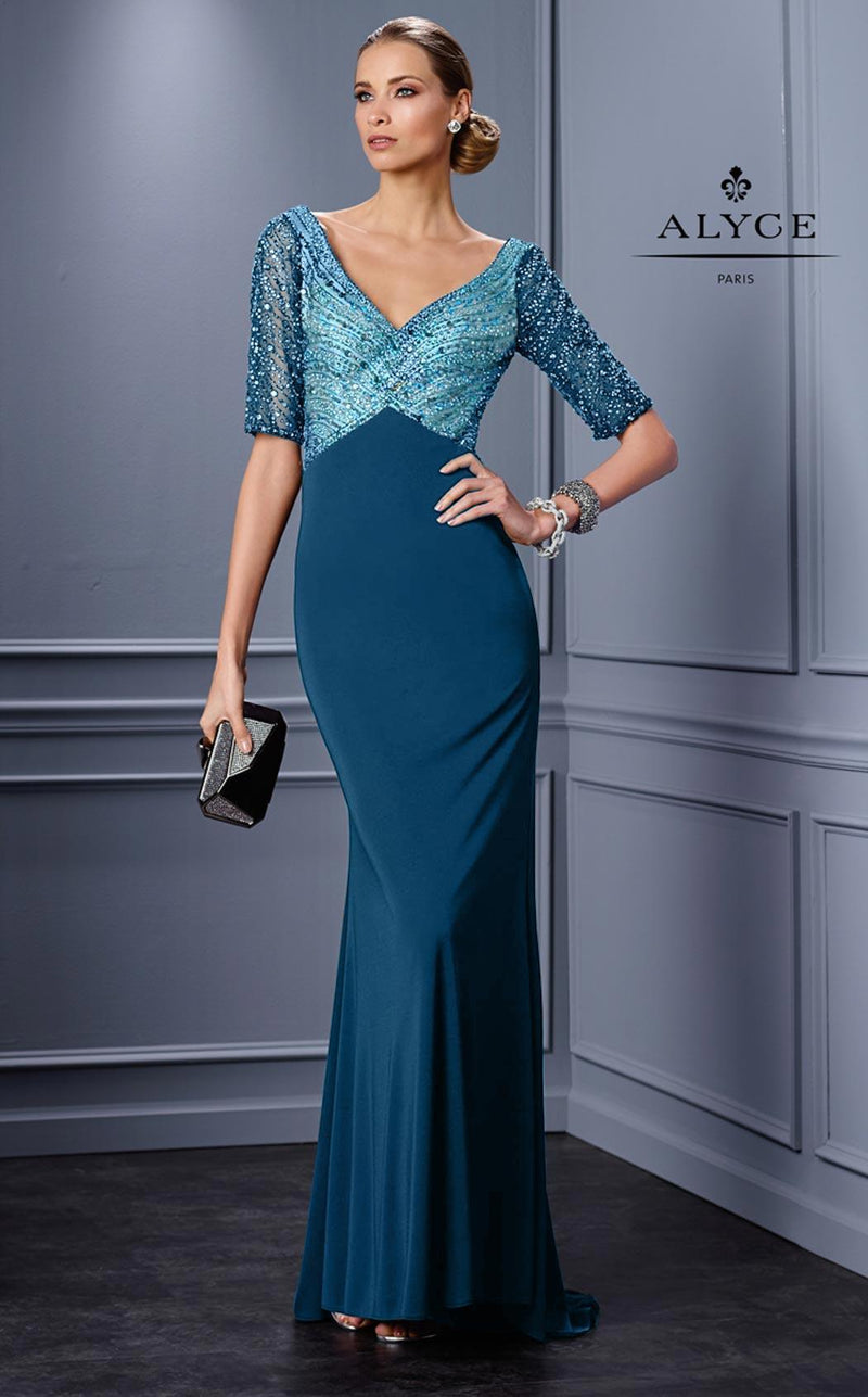 Alyce 29770 Blue/Coral
