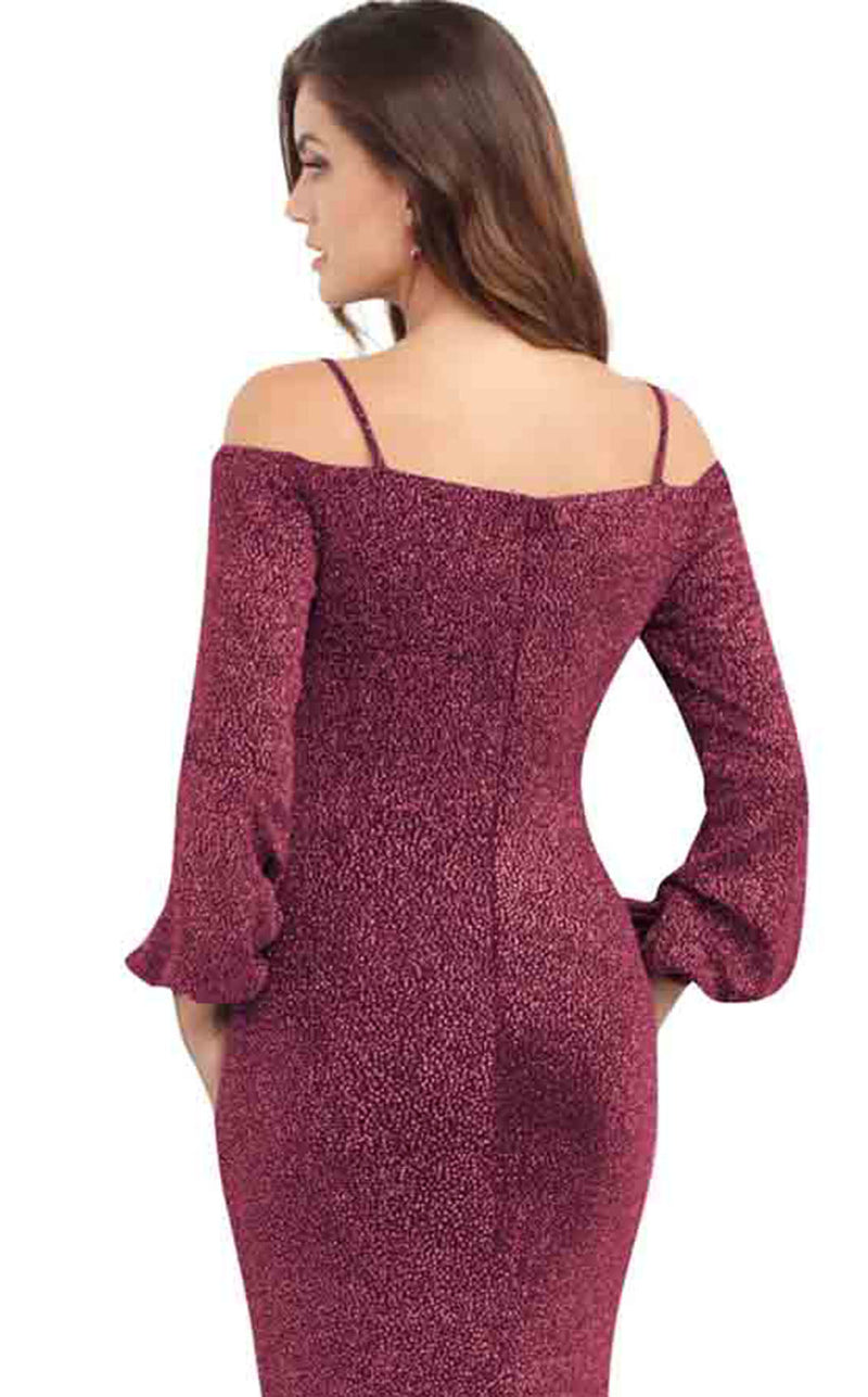Jovani 62813 Burgundy