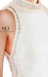 Mac Duggal 62921N Ivory